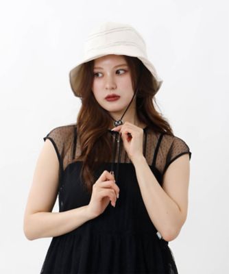 デニムステッチチューリップハット 4ASS14722 | ANNA SUI